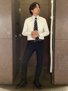 SHIRTS PLAZA 天神地下街店さん（メンズ・171cm）の秋コーディネート