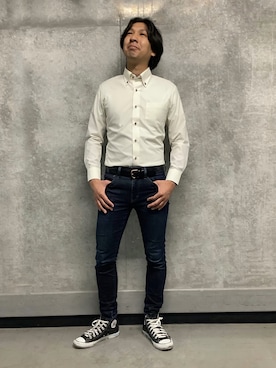 SHIRTS PLAZA 天神地下街店さん（メンズ・172cm）の秋コーディネート