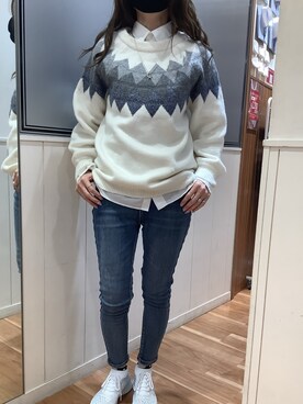 SHIRTS PLAZA 天神地下街店さん（レディース・161cm）の冬コーディネート