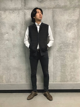 SHIRTS PLAZA 天神地下街店さん（メンズ・172cm）の秋コーディネート