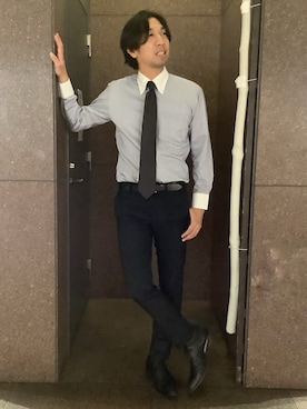 SHIRTS PLAZA 天神地下街店さん(メンズ・171cm)の秋コーディネート