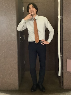 SHIRTS PLAZA 天神地下街店さん(メンズ・171cm)の秋コーディネート