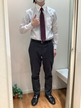 SHIRTS PLAZA 天神地下街店さん（メンズ・173cm）の春コーディネート