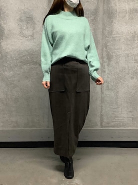 SHIRTS PLAZA 天神地下街店さん（レディース・160cm）の冬コーディネート