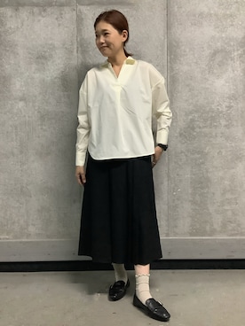 SHIRTS PLAZA 天神地下街店さん(レディース・164cm)の秋コーディネート