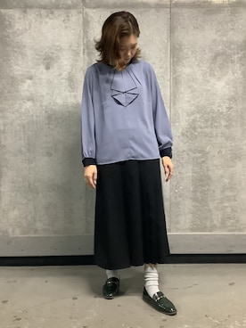 SHIRTS PLAZA 天神地下街店さん（レディース・164cm）の秋コーディネート