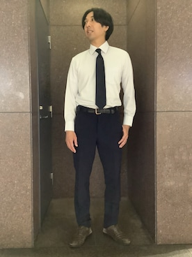 SHIRTS PLAZA 天神地下街店さん（メンズ・172cm）の秋コーディネート