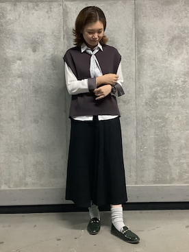 SHIRTS PLAZA 天神地下街店さん(レディース・164cm)の秋コーディネート