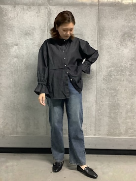 SHIRTS PLAZA 天神地下街店さん(レディース・164cm)の秋コーディネート