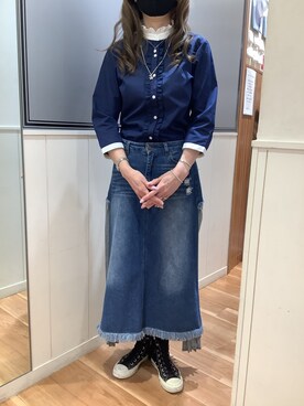 SHIRTS PLAZA 天神地下街店さん（レディース・161cm）の春コーディネート