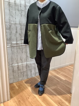 SHIRTS PLAZA 天神地下街店さん（レディース・157cm）の秋コーディネート