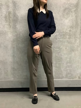 SHIRTS PLAZA 天神地下街店さん（レディース・168cm）の秋コーディネート