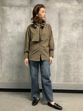 SHIRTS PLAZA 天神地下街店さん(レディース・164cm)の秋コーディネート