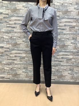 「理想の大人ファッション」｜BRICK HOUSE by Tokyo Shirts 高松ゆめタウン店さん（レディース・158cm）の春コーディネート
