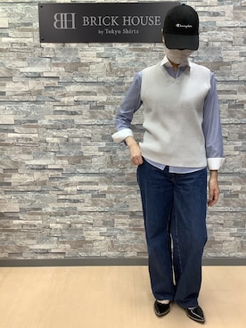 BRICK HOUSE by Tokyo Shirts 高松ゆめタウン店さん（レディース・158cm）の春コーディネート