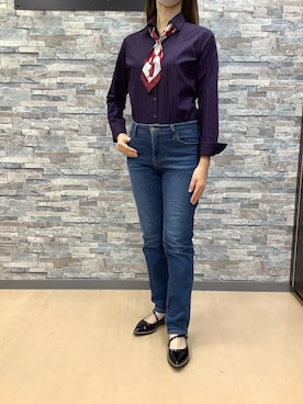 BRICK HOUSE by Tokyo Shirts 高松ゆめタウン店さん（レディース・158cm）の秋コーディネート