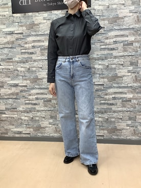 「宇宙」｜BRICK HOUSE by Tokyo Shirts 高松ゆめタウン店さん（レディース・158cm）の秋コーディネート