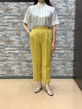 「SM2（エスエムツー）のアイテム」を使った、BRICK HOUSE by Tokyo Shirts 高松ゆめタウン店さん（レディース・158cm）の春コーディネート