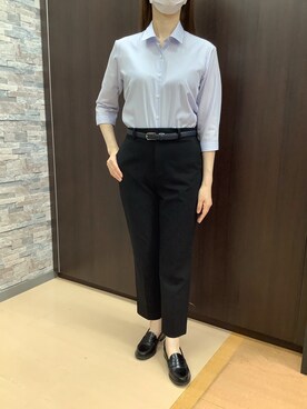 「会社員」｜BRICK HOUSE by Tokyo Shirts 高松ゆめタウン店さん（レディース・158cm）の春コーディネート