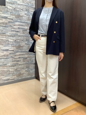 BRICK HOUSE by Tokyo Shirts 高松ゆめタウン店さん（レディース・158cm）の冬コーディネート