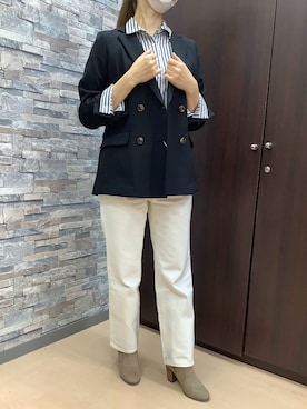 BRICK HOUSE by Tokyo Shirts 高松ゆめタウン店さん（レディース・164cm）の冬コーディネート