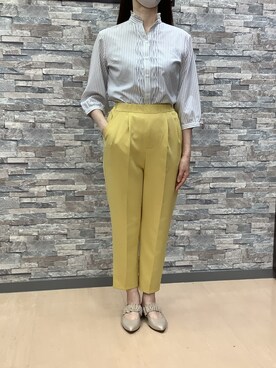 「SM2（エスエムツー）のアイテム」を使った、BRICK HOUSE by Tokyo Shirts 高松ゆめタウン店さん（レディース・164cm）の春コーディネート