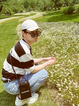 エドワードさん（メンズ・178cm）の夏コーディネート