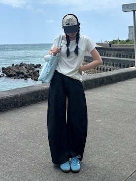 ハヌルさん（レディース・165cm）の夏コーディネート