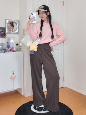 ハヌルさん(レディース・165cm)の冬コーディネート