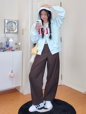 ハヌルさん(レディース・165cm)の春コーディネート