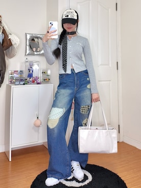 ハヌルさん（レディース・165cm）の春コーディネート