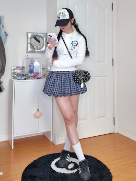 ハヌルさん（レディース・165cm）の冬コーディネート