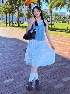 ハヌルさん(レディース・165cm)の夏コーディネート
