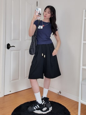 「アイテム（ベースメイク）」を使った、ハヌルさん（レディース・165cm）の夏コーディネート