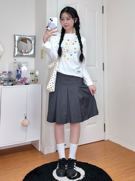 ハヌルさん（レディース・165cm）の冬コーディネート