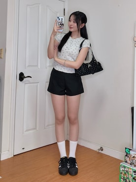 「アイテム（メイクアップ）」を使った、ハヌルさん（レディース・165cm）の夏コーディネート