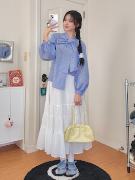 ハヌルさん（レディース・165cm）の冬コーディネート