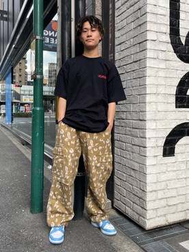 山下 迅さん（メンズ・172cm）の夏コーディネート