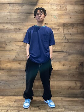 山下 迅さん（メンズ・172cm）の夏コーディネート