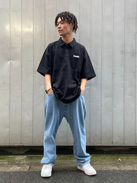 山下 迅さん（メンズ・172cm）の夏コーディネート