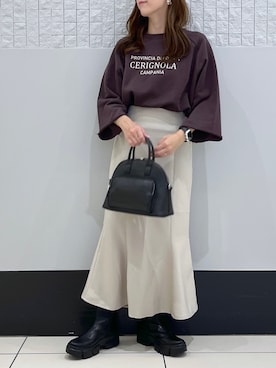 「30代ファッション」｜「アイテム（スウェット）」を使った、とりゅうさん（レディース・156cm）の秋コーディネート
