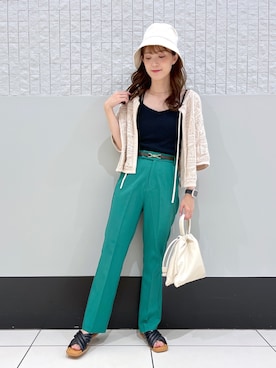 とりゅうさん(レディース・156cm)の夏コーディネート