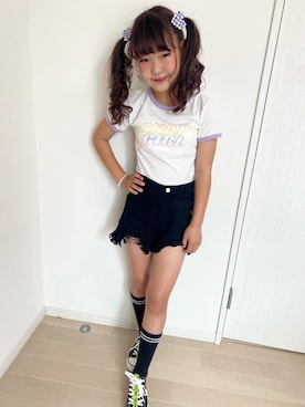 saaraさん（キッズ・143cm・10代）の夏コーディネート