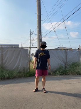 「アツがなついぜ」｜TK男さん（メンズ・170cm）の夏コーディネート