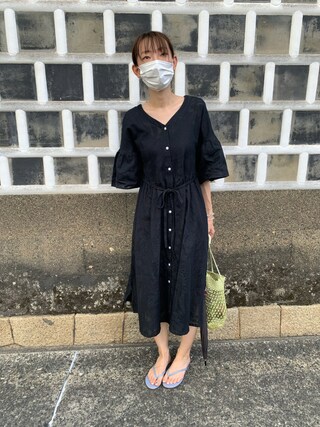 haco! 京都の浴衣屋さんと作った浴衣生地のロングワンピース