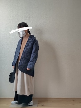 「note et silence （ノートエシロンス）のアイテム（パンツ）」を使った、うるま　ひいろさん（レディース・152cm）の冬コーディネート