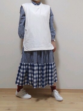 「ROCKMOUNT（ロックマウント）のアイテム」を使った、うるま　ひいろさん（レディース・152cm）の夏コーディネート