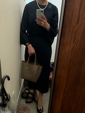 「UR'S（ユアーズ）のアイテム」を使った、miho678さん（レディース・153cm）の春コーディネート