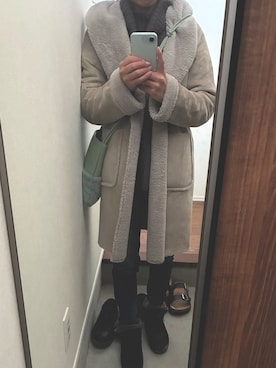 miho678さん（レディース・153cm）の冬コーディネート