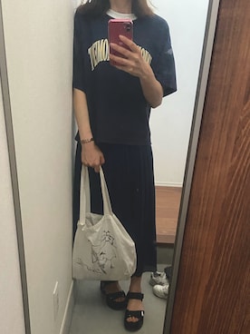 「MURUA（ムルーア）のアイテム」を使った、miho678さん（レディース・153cm）の夏コーディネート